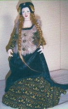 Cloth Art Doll Pattern "Maid Marion" by Sandy Pine