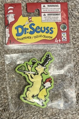 Dr. Seuss (Green Eggs And Ham) - Laser Cut Sharpener (Pencil/Crayon) Ages 4+ NEW