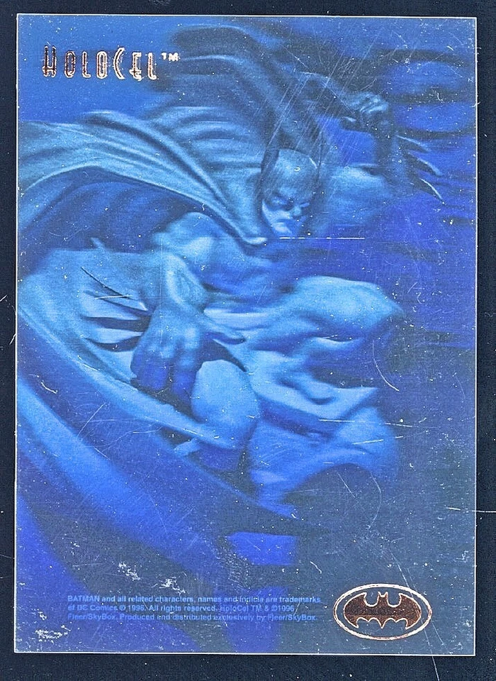 1996 Fleer Skybox Batman Holo Series HoloCel Hologram Nm-Mt DCU Chase Insert SP - Image 4 of 4