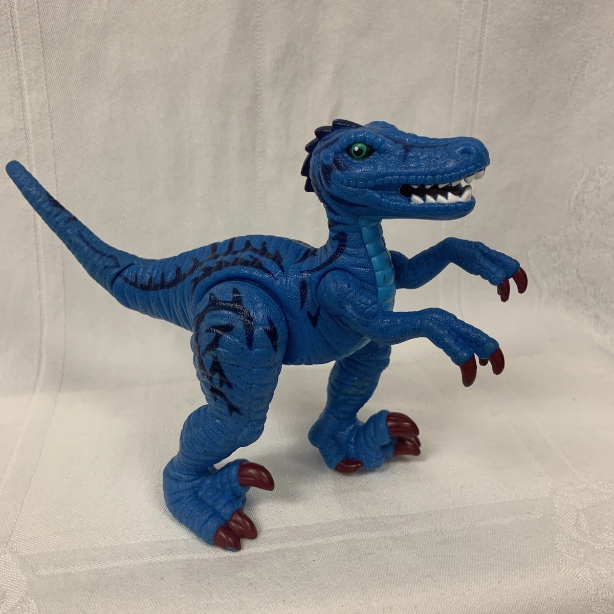 Blue imaginext cheap dinosaur