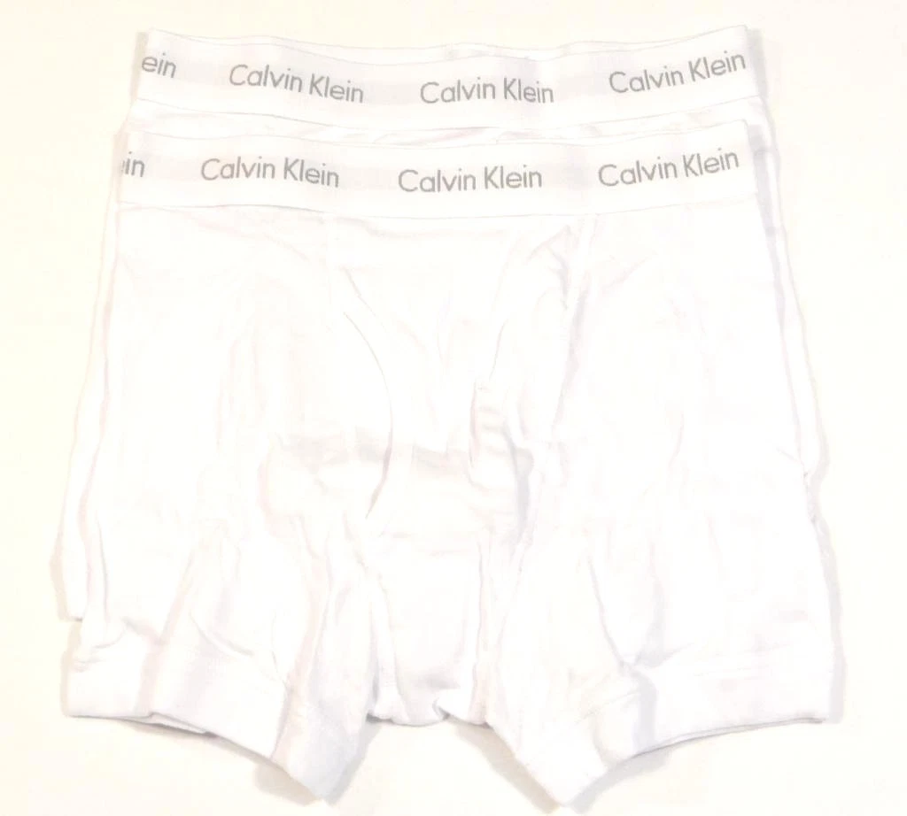 Calvin Klein White Boxer Brief Underwear 2 Pack Men's New in