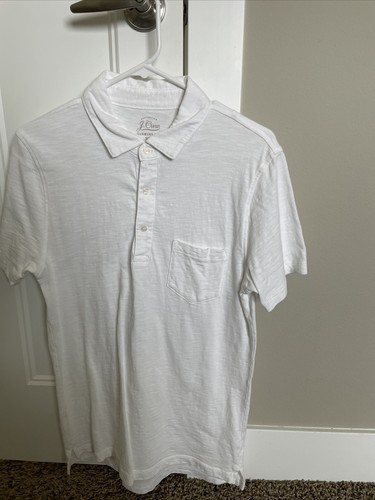 J Crew Mens Garment-dyed slub cotton 