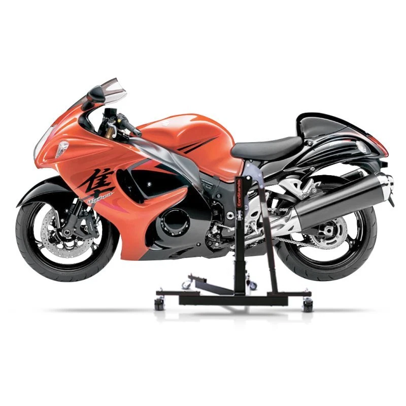 Bequille d'atelier Centrale CS Power Evo pour Suzuki Hayabusa 99-07 noir - Photo 2/4