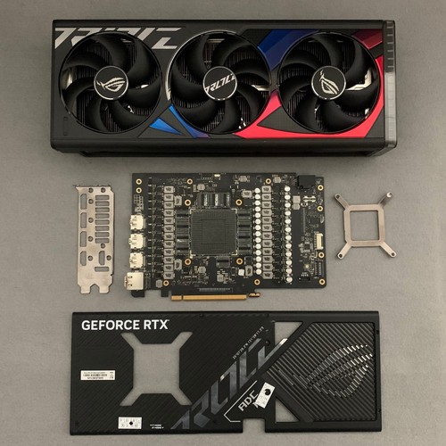 (FOR PARTS) ASUS ROG STRIX Geforce RTX 4090 Graphics Card (No Core, No VRAM) G34 - Picture 2 of 10