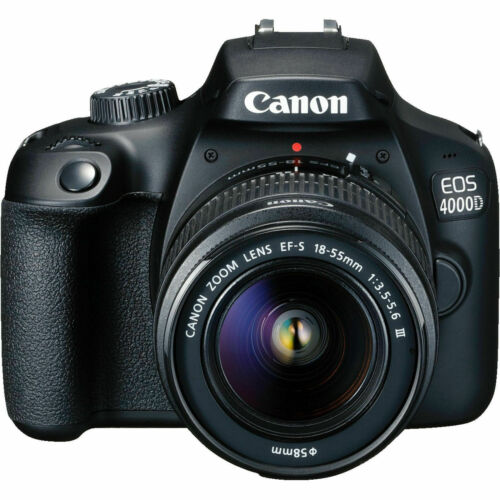 Canon EOS 4000 D inklusive 18-55 mm Kit WIFI 18 MegaPixel Spiegelreflex - Bild 1 von 1