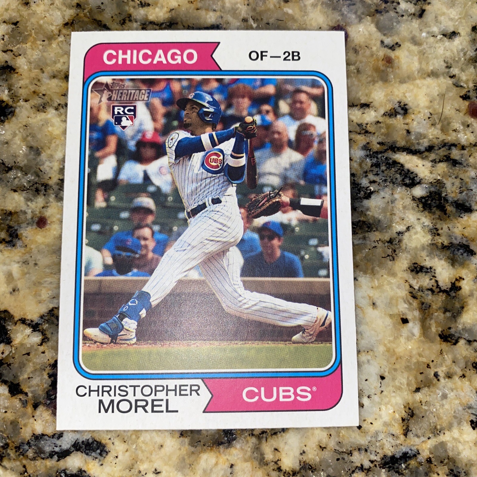 2023 Topps Heritage - #110 Christopher Morel (RC)