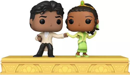 Disney's 100th Anniversary POP Moment! Vinyl Figures 2-Pack Tiana & Naveen  9 cm