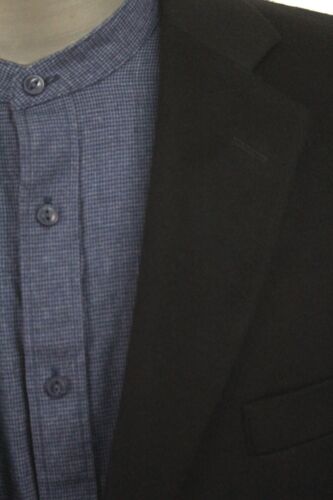 mens black Pronto Uomo blazer jacket 100% Cashmere sport suit coat classic 44 R - 第 2/7 張圖片
