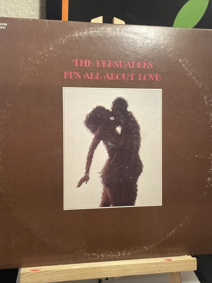 The PERSUADERS It's All About Love Vinyl LP 1976 Nude Record Album SHRINK EX/EX Foto 3 de 4