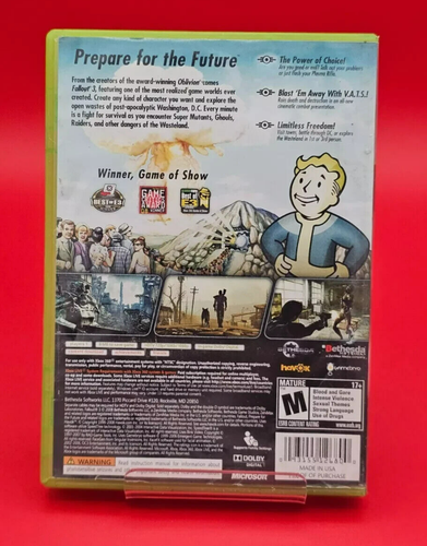 FALLOUT 3 (MICROSOFT, XBOX 360, 2008) - Picture 4 of 4