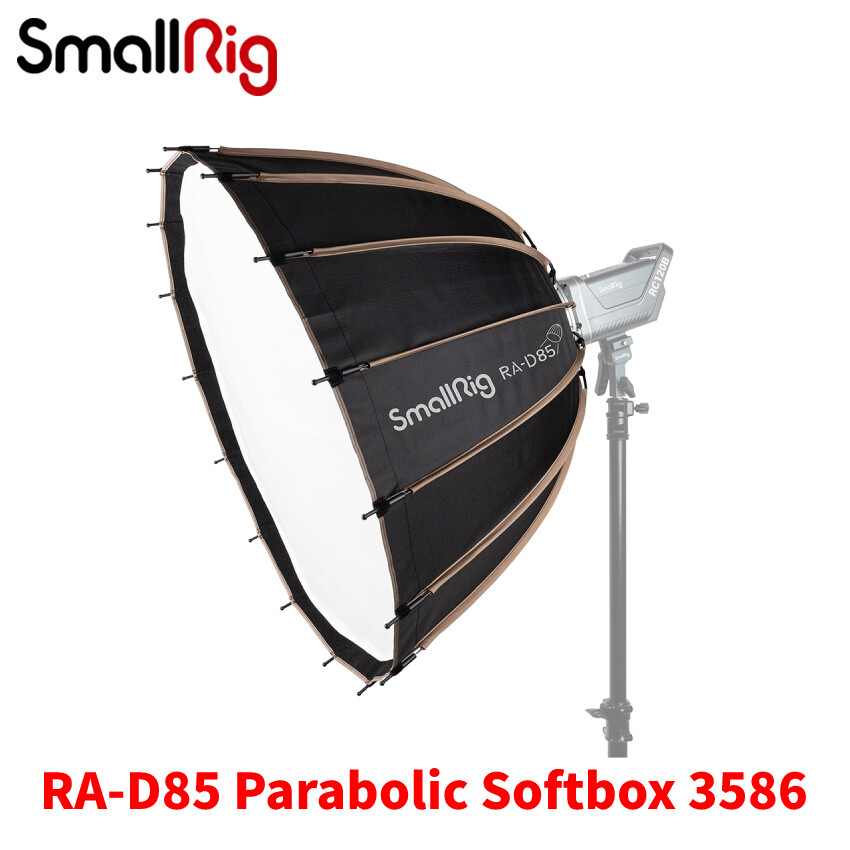 SmallRig RA-D85 Parabolic Softbox, 85 cm Quick Release Parabolic