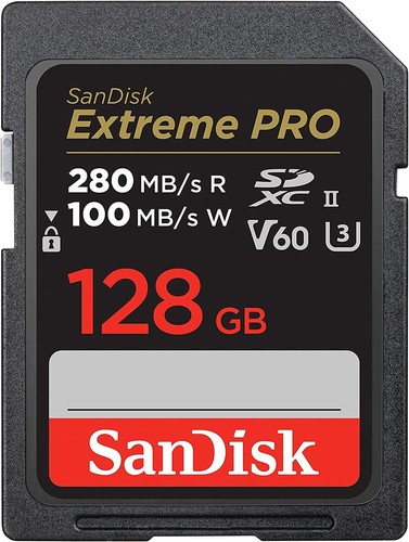 SanDisk SDXC Extreme PRO 280MB/s UHS-II Flash Memory Card 64GB 128GB 256GB - Picture 6 of 7