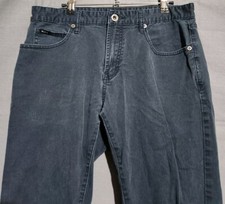 RVCA Pants Men 32x30 Daggers Stretch Chino Flat Front Tapered Leg Canvas Twill