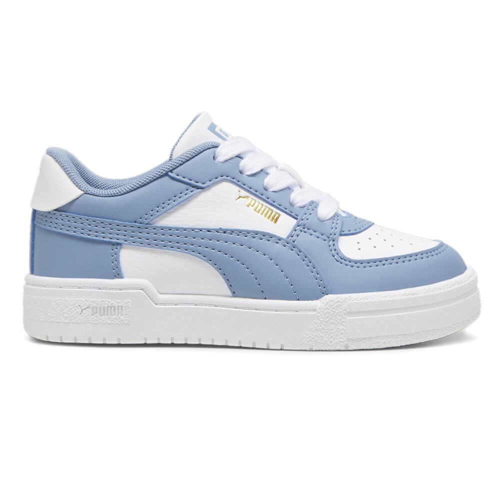 Повседневные кроссовки Puma Ca Pro Classic на шнуровке для маленьких мальчиков, синие, белые кроссовки 3822