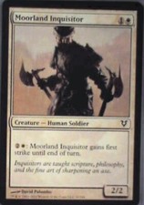 Moorland Inquisitor - Avacyn Restored: #30, Magic: The Gathering Nm R178
