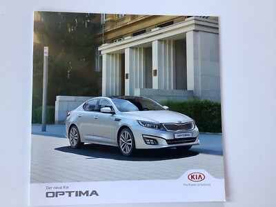 Prospekt Kia Optima 09/2013