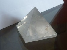 cristalloterapia PIRAMIDE PIETRA QUARZO IALINO cristallo rocca soprammobile A++