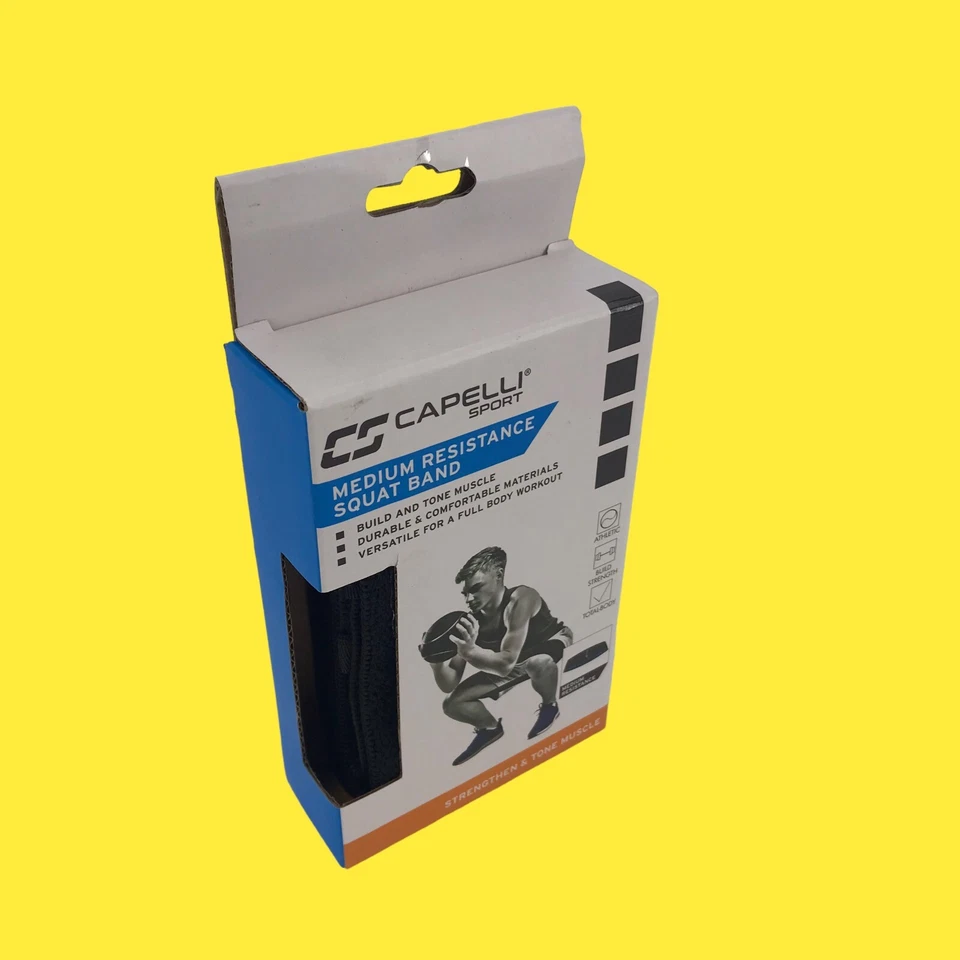 Lote de 5 Bandas de Entrenamiento Deportivo Capelli Fisioterapia Negras #409 Z41 B10 Foto 4 de 4