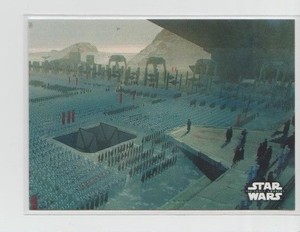 Star Wars The Force Awakens Series 1 Concept Art Trading Card 4 Of