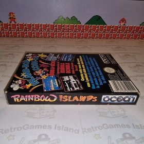 RAINBOW ISLANDS BUBBLE BOBBLE 2 LEADER TOYS MATTEL ITA NINTENDO NES PAL A