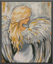 Angel Counted Cross Stitch Chart No.49-117