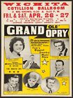 Waylon Jennings Grand Ole' Opry 13" x 19" Re-Print Music Concert Poster