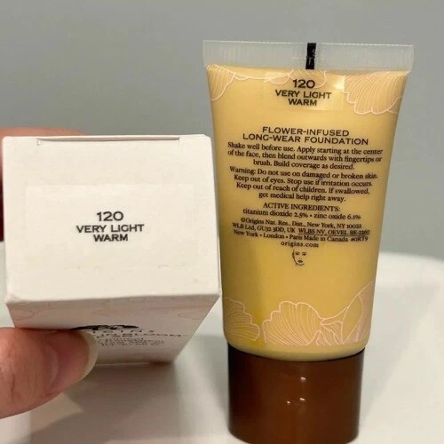 New ORIGINS PRETTY IN BLOOM SPF20 LONG WEAR FOUNDATION~20 VERY LIGHT WARM~30 ml - Image 3 of 3