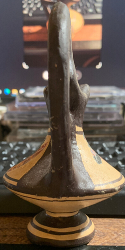 Small 4 Inch Decorative Greek Pitcher - Unique Weathered Look - Picture 4 of 8