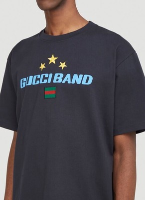 gucci black t shirt mens