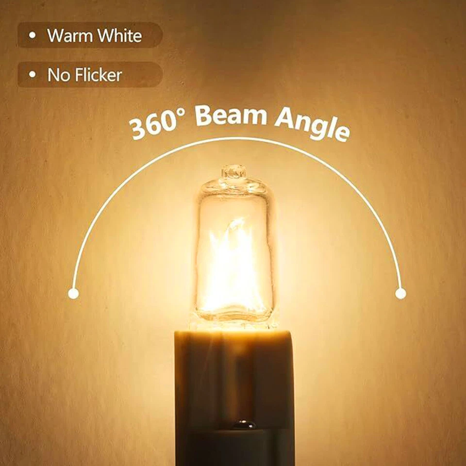 G9 Bi Pin Bulb 18W/20W/25W/40W/60W Warm White Filament Lamp Replace LED Bulbs - Image 3 of 4