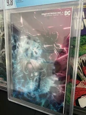 Deathstroke Inc #1 Variant (2021) 9.8 CGC/CBCS Graded | Limited to 1500 | Slade 