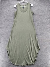 GAP Dress Womens Medium Sleeveless Green Long
