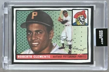 TOPPS PROJECT 2020 #387 ROBERTO CLEMENTE by Joshua Vides 1955 PIRATES FREE SHIP