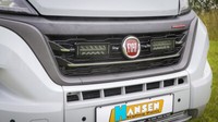 KüHlergrill LED Fernscheinwerfer Passend FüR Fiat Ducato (2022-2023) Karman