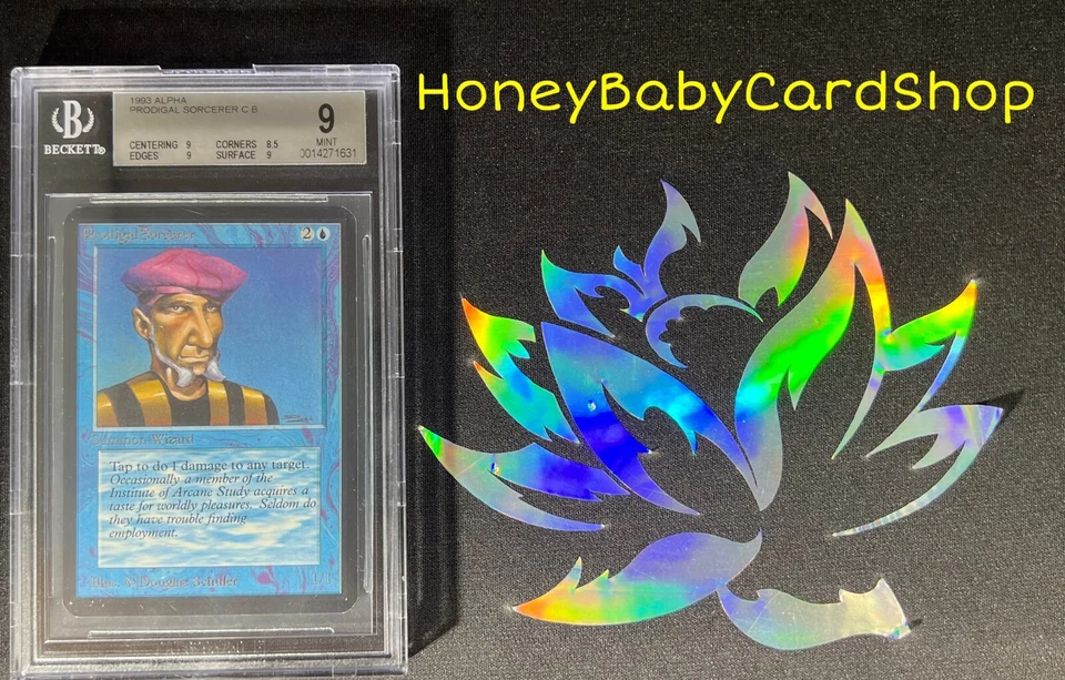 MTG Limited Edition Alpha 1993 Prodigal Sorcerer BGS 9.0 MINT Old School 93/94 - Image 4 of 4