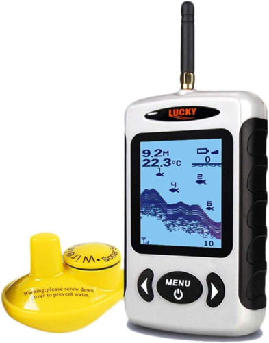 Wireless Fish Finder Sonar Sensor Portable Sonar Fishfinder LCD Display Depth Fi