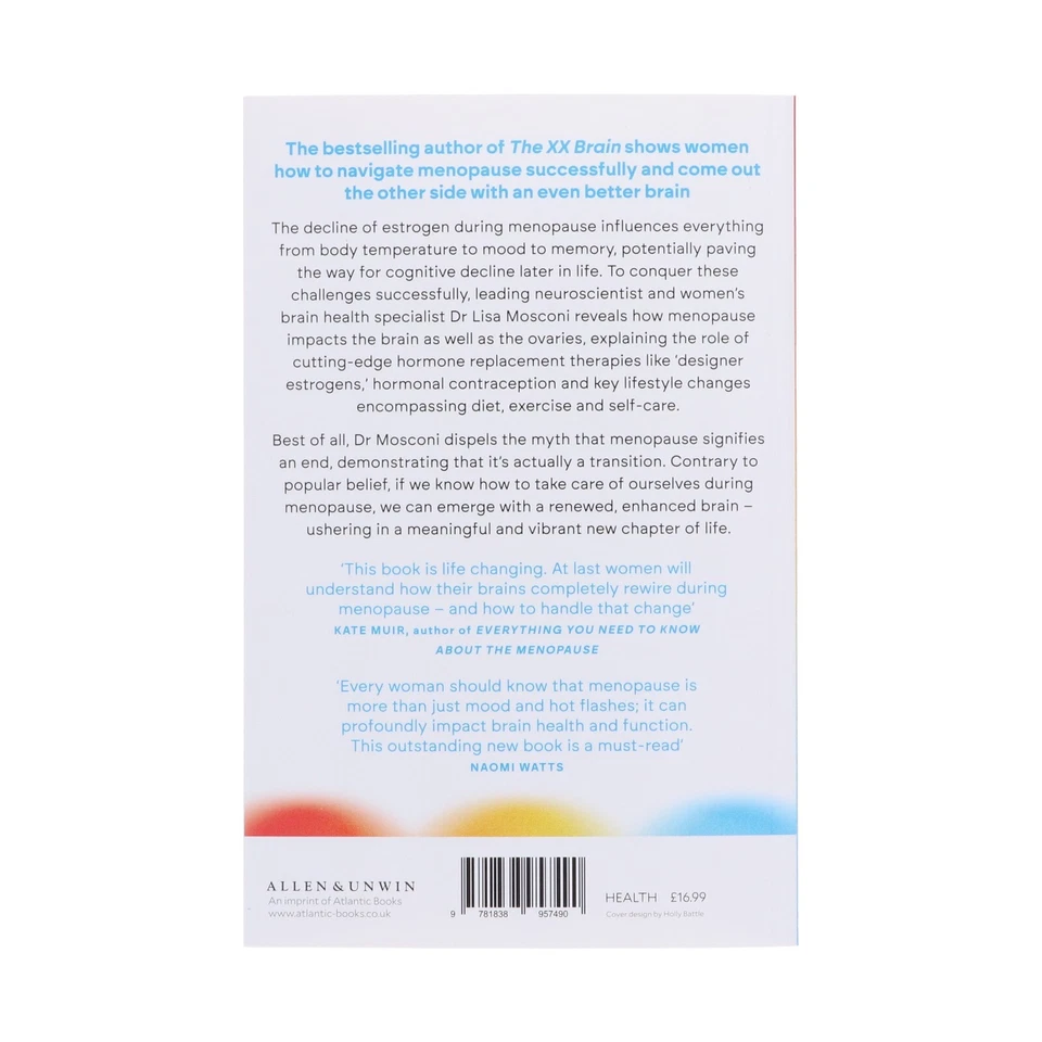 The Menopause Brain by Dr. Lisa Mosconi - Non Fiction - Paperback - Image 2 of 4