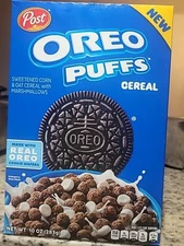 Post Oreo Puffs Cereal 10 oz