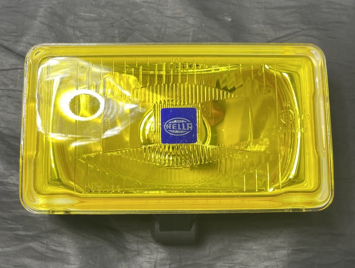 Hella Comet 450 Rectangular Yellow Lens Driving Light Spot Light