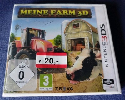    . Nintendo 3DS MEINE FARM 3D Bauernhof Simulator NEU OVP 