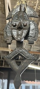Kota Reliquary Guardian Figure from Gabon Africa