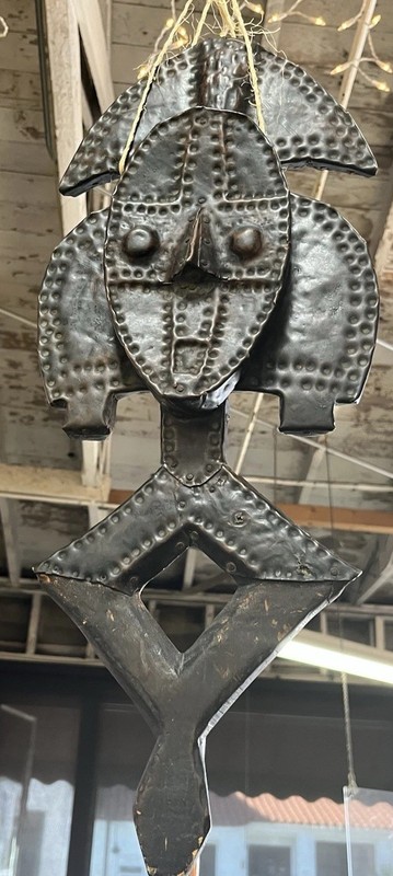 Kota Reliquary Guardian Figure from Gabon Africa