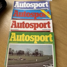 Autosport magazine good condition Bundle of 4 Nov 1977  