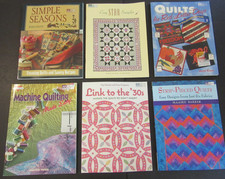 That Patchwork Place Quilting Books Patterns lot of 6 Seasons Stars Strip Pieced