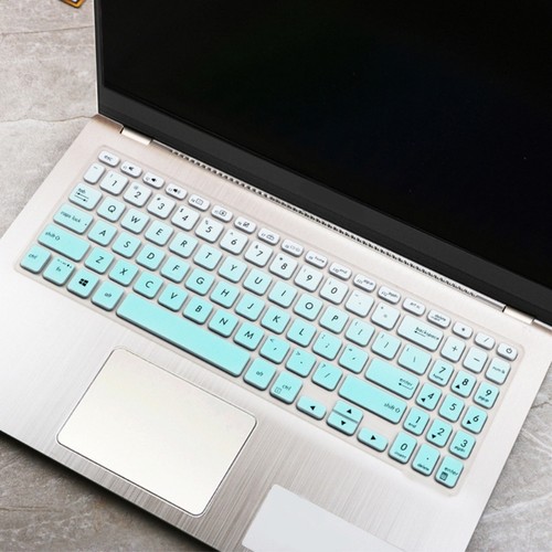 Housse de protection fine en silicone transparent pour claviers de bureau pour FL8700F S530UN - Photo 6/16