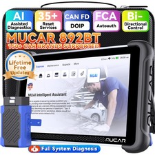 MUCAR 892BT Car Bidirectional Scanner E.CU Coding Full System Diagnostic Tool US