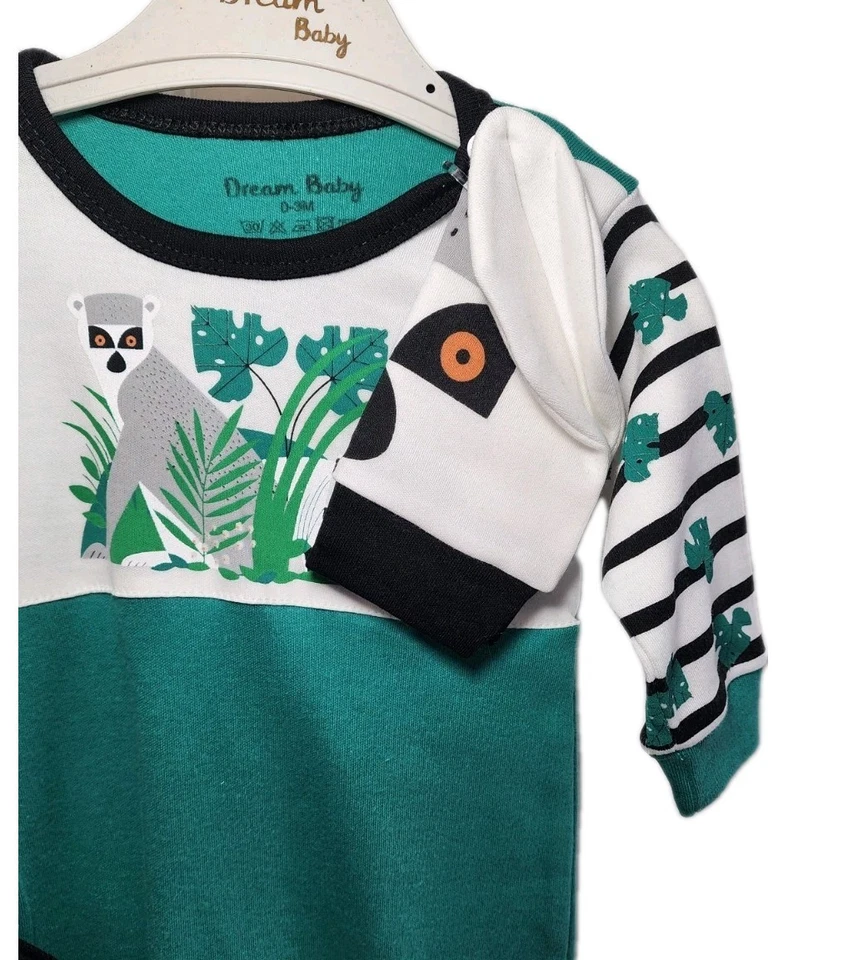 Juego de 3 mameluco Baby Sleep 'N Plays tamaño 0-3 meses (52 cm) Foto 3 de 4