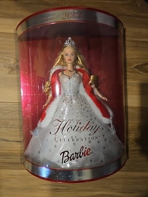 2001 Holiday Celebration Barbie Doll Special Edition Blonde #50304 NRFB