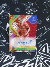 Topps UCC Finest Trey Nyoni Rookie Autograph Color Match Parallel Serial /5 RC