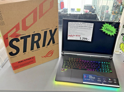 Asus ROG STRIX G18   AMD Ryzen 9 8940HX 32GB RAM 1TB M2 SSD RTX5060 18'' 165Hz